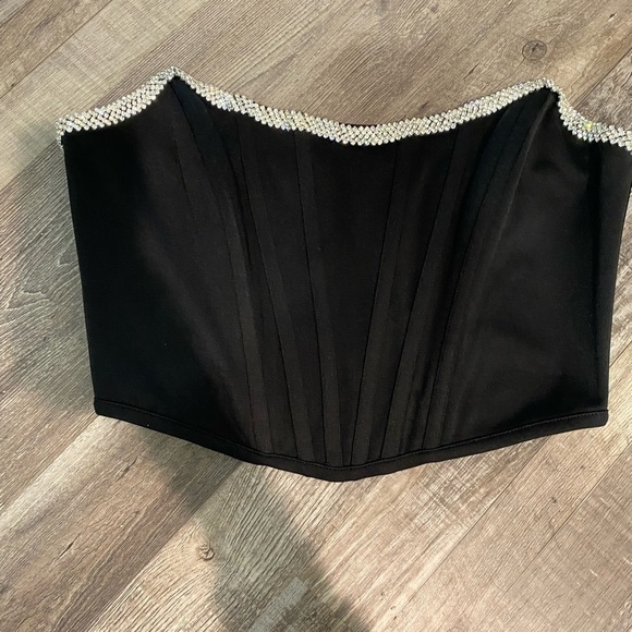 Miss circle Crystal trim corset - Picture 8 of 10